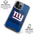 NFL New York Giants Double Vision iPhone 16 Pro Clear Case
